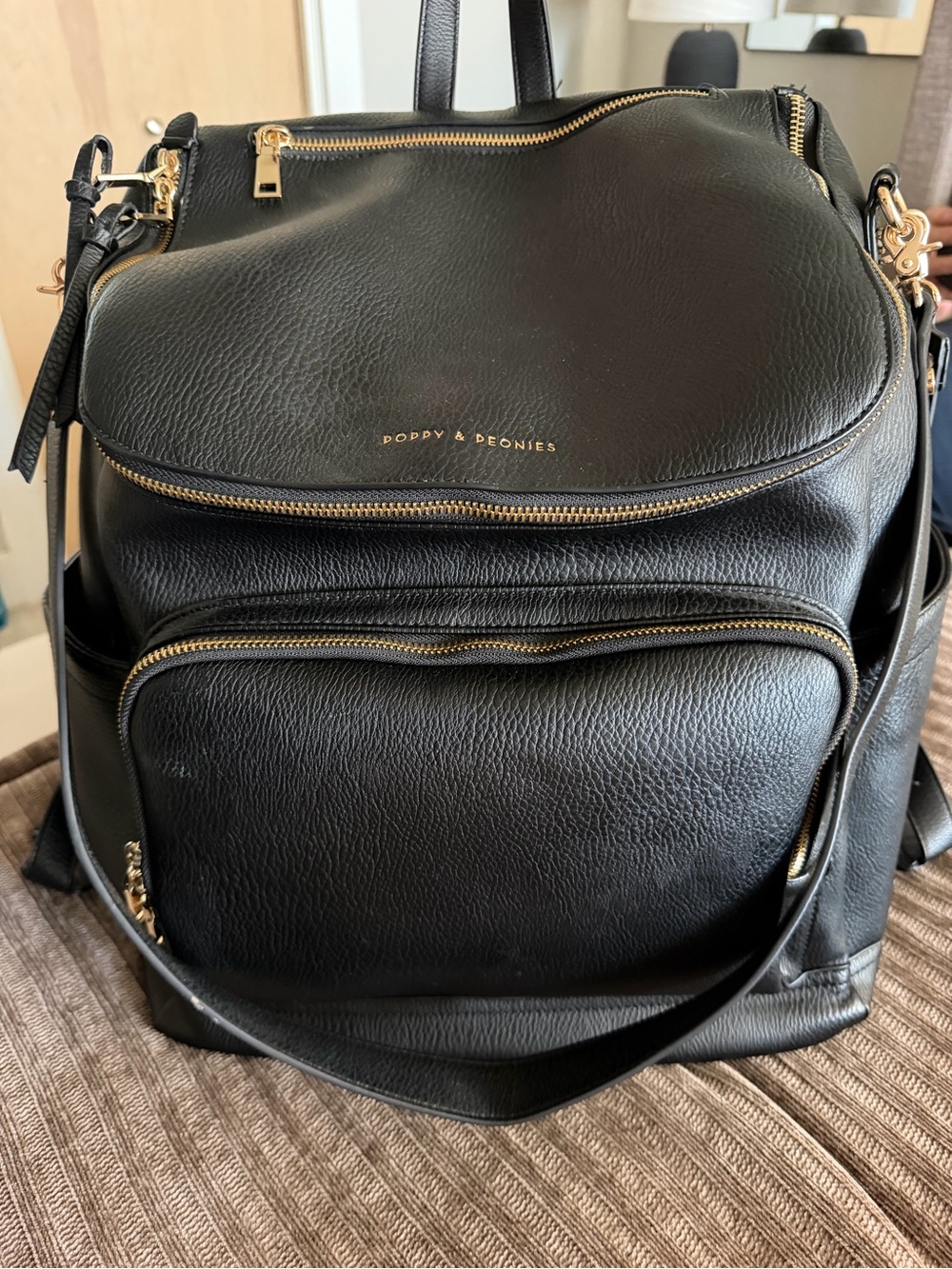 Poppy & Peonies Diaper Bag